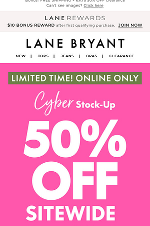 Ends S👀N: 50% OFF BRAS + SO MUCH MORE!