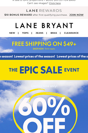 WHOA! 60% OFF 4+ items + FREE SHIPPING, TOO