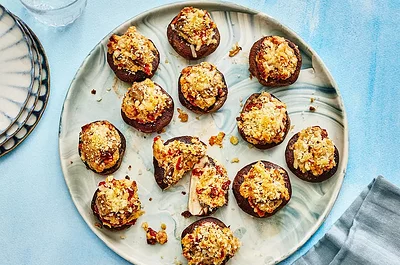Creamy Stuffed Mushrooms