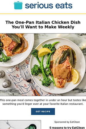 The One-Pan Italian Chicken Dish You'll Want to Make Weekly