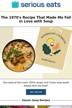 The 1970's Recipe That Made Me Fall in Love with Soup