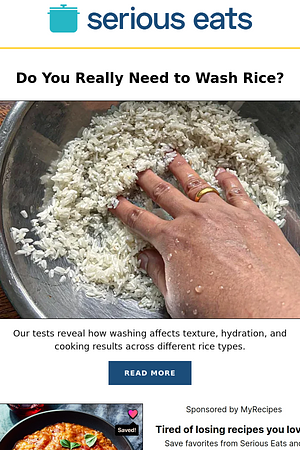 Do You Really Need to Wash Rice?