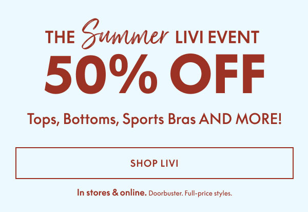 LIVI 50% Off