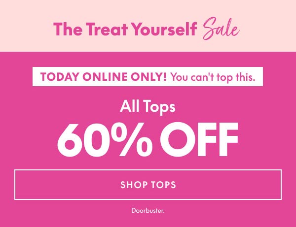 All Tops 60% Off