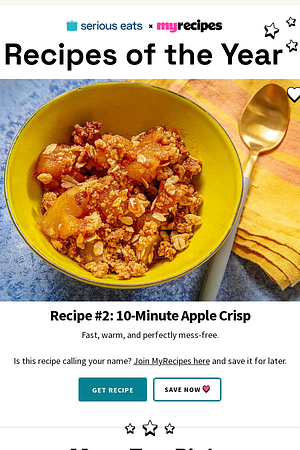 #2: 10-Minute Apple Crisp