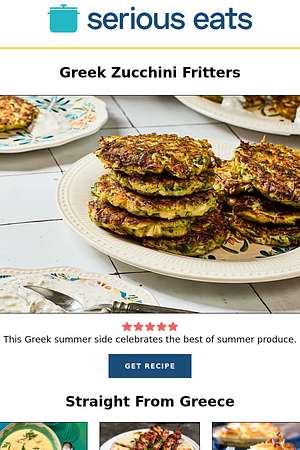Greek Zucchini Fritters