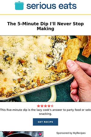 The 5-Minute Dip I'll Never Stop Making