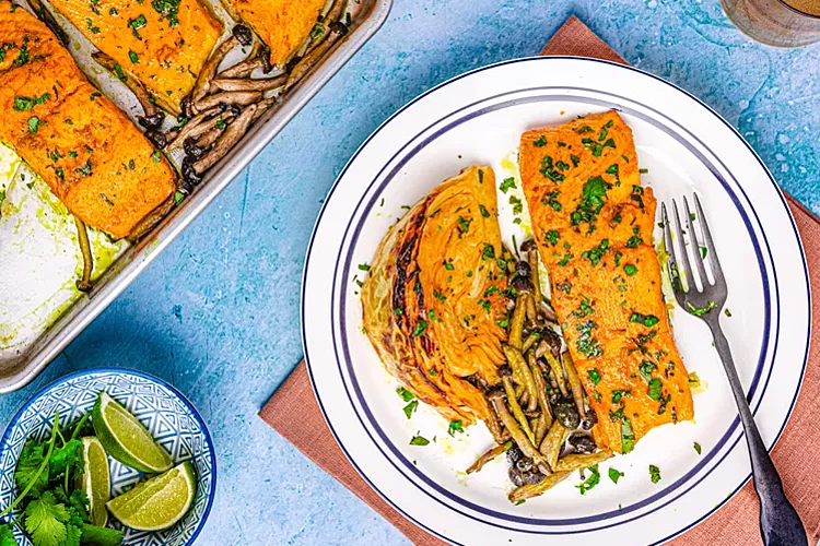 The Easiest One-Pan Salmon Dinner I'm Making on Repeat