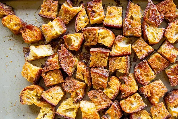 Sourdough Anchovy Croutons