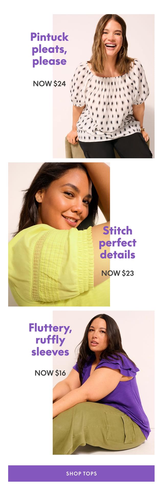 Tops 60% Off