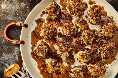 French Onion Melting Potatoes