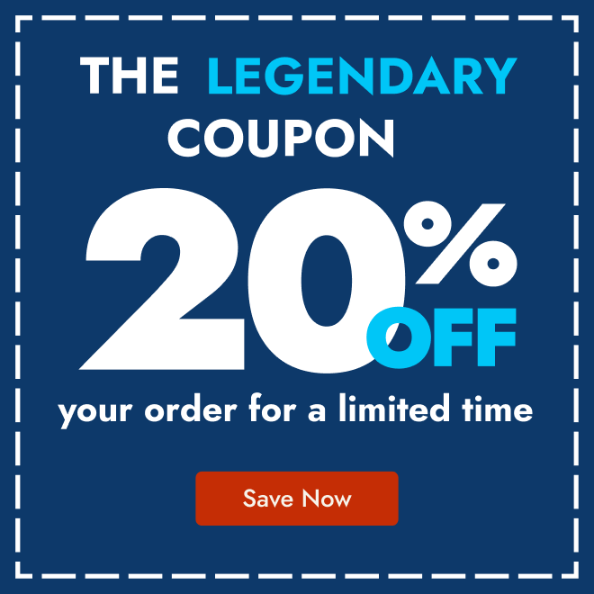 20% off your entire order