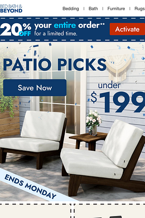 Patio picks for under $199 ☀️