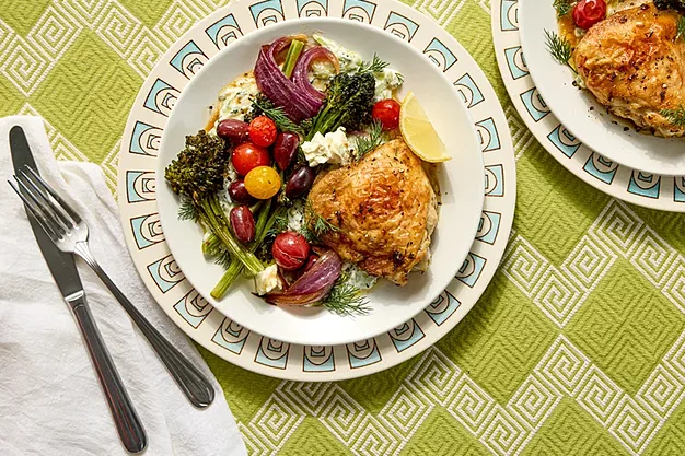 Sheet-Pan Greek Chicken