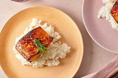 5-Minute Miso Glazed Salmon