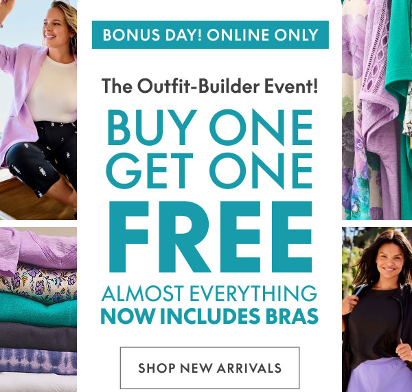 New Arrivals BOGO Free