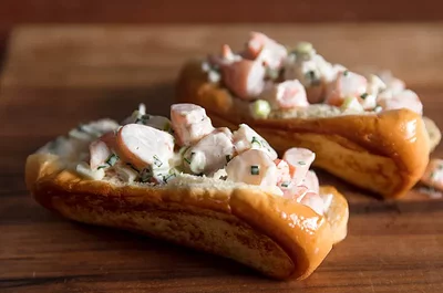 New England–Style Seafood Rolls