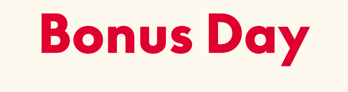 Bonus Day