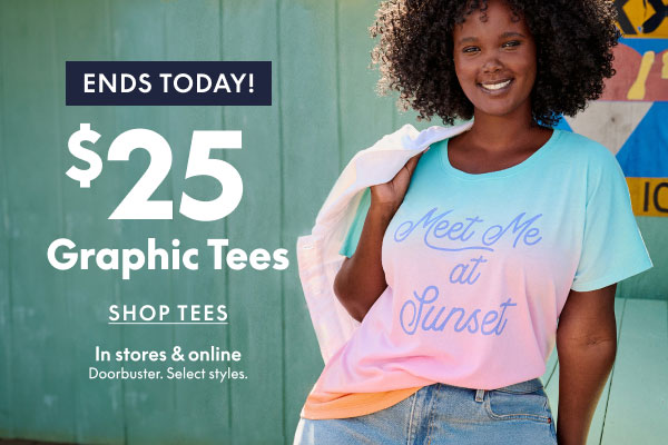 $25 Graphic Tees
