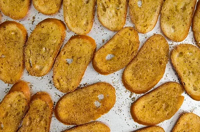Baguette Toast 'Crackers'