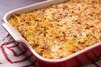 Crispy Mashed Potato Casserole
