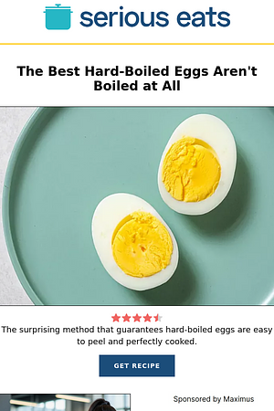 The Best Hard-Boiled Eggs Aren't Boiled at All