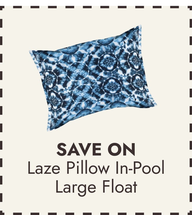 Ledge Lounger Laze Pillow in-Pool Large Float Lounger