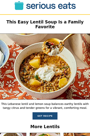 This Easy Lentil Soup Is a Family Favorite