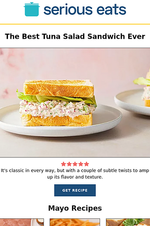 The Best Tuna Salad Sandwich Ever