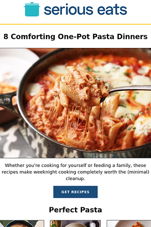 8 Comforting One-Pot Pasta Dinners