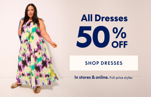 50% Off Dresses