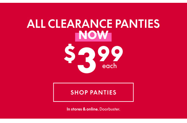 Clearance $3.99