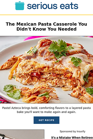 The Mexican Pasta Casserole You Didn't Know You Needed