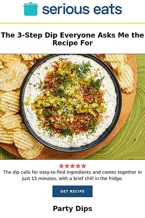 The 3-Step Dip Everyone Asks Me the Recipe For