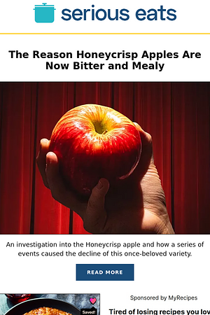 The Reason Honeycrisp Apples Are Now Bitter and Mealy