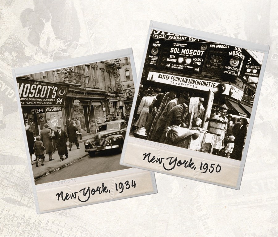 New York in 1934 & 1950