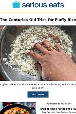 The Centuries-Old Trick for Fluffy Rice