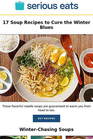 17 Soup Recipes to Cure the Winter Blues