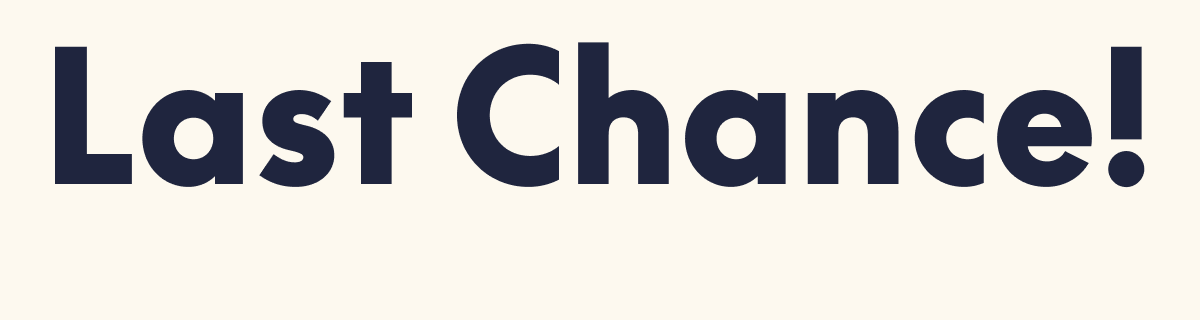 Last Chance