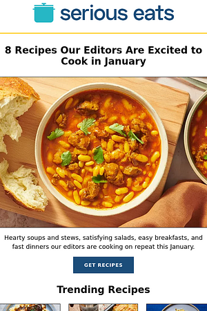 8 Recipes Our Editors Are Excited to Cook in January
