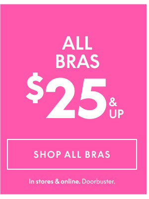 Bras $25 and Up