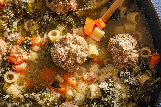 Italian American Wedding Soup