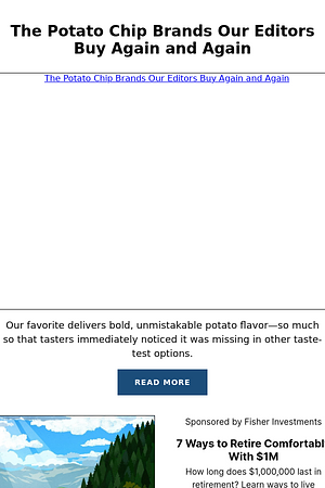 The Potato Chip Brands Our Editors Buy Again and Again