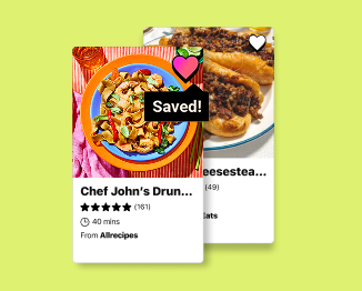 Save with just one tap