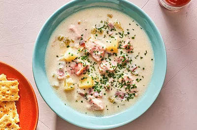 One-Pot Salmon Chowder