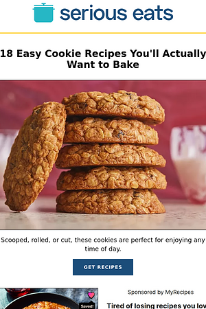 18 Easy Cookie Recipes You'll Actually Want to Bake