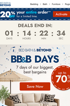 Up to 70% off ends tomorrow 🕐