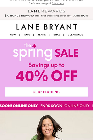 Open up! $25 & up tops ENDS SOON