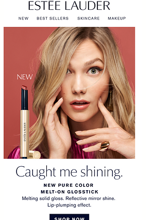 Time to Shine ✨ New Pure Color Melt-On Glosstick