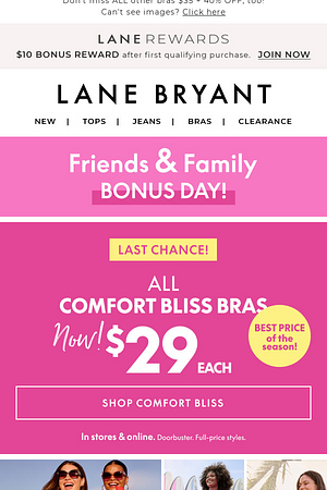 THIS. IS. IT. $29 Comfort Bliss bras ends in mins…